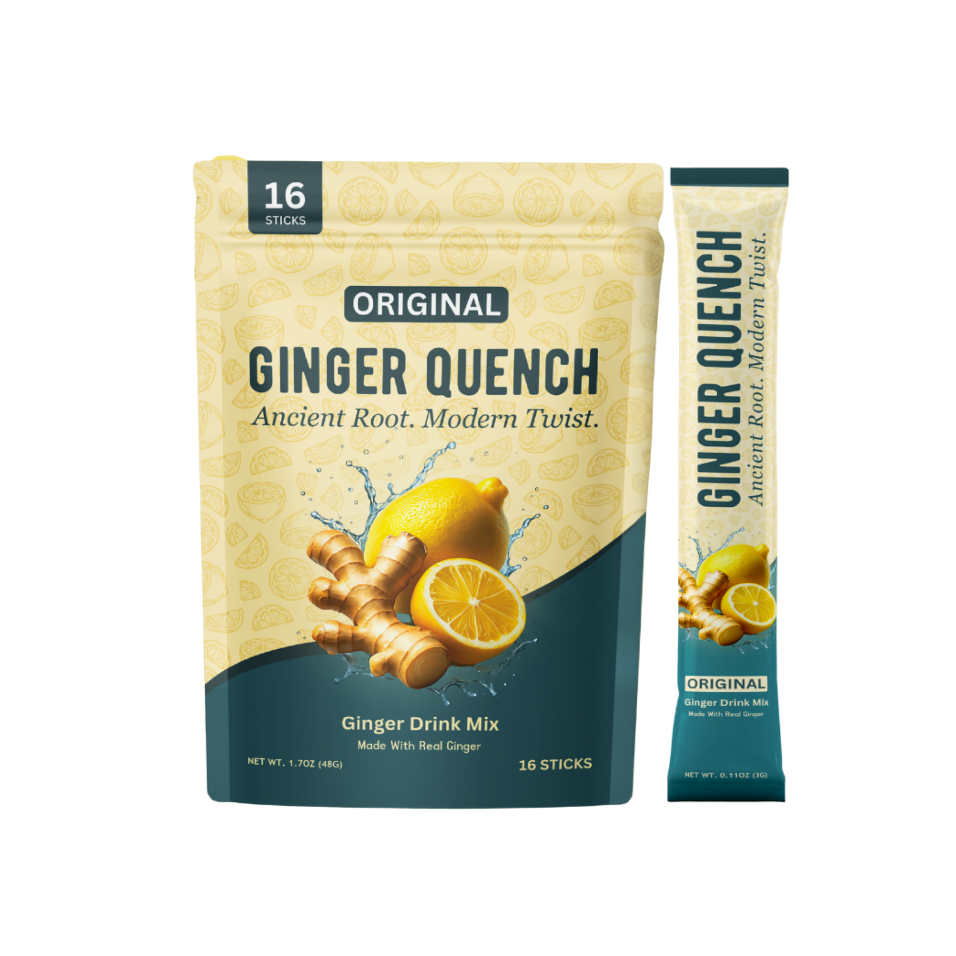 Original Ginger Quench (16 Sticks) – GINGER QUENCH